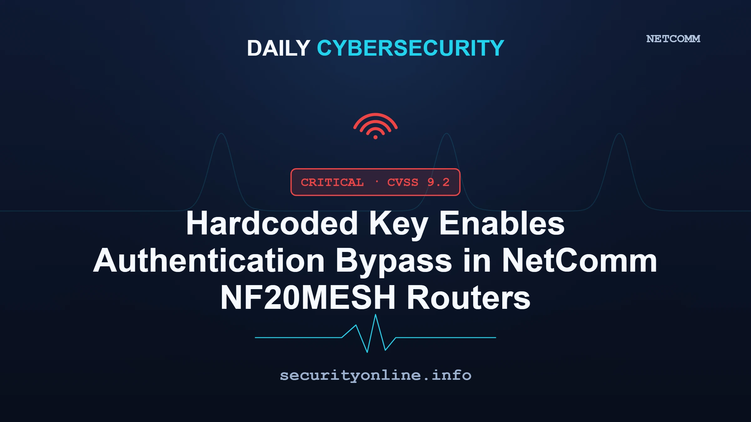 CVE-2026-35019 flaw lets attackers hijack NetComm routers