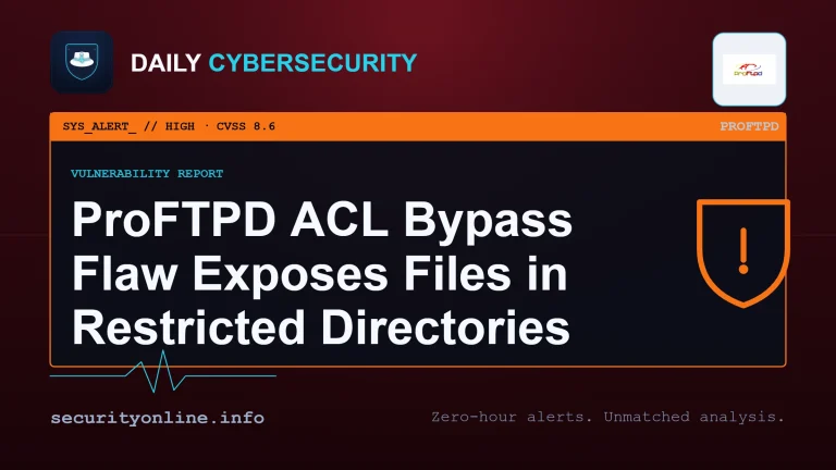 ProFTPD ACL bypass vulnerability CVE-2026-35025 access control bypass in RNFR command