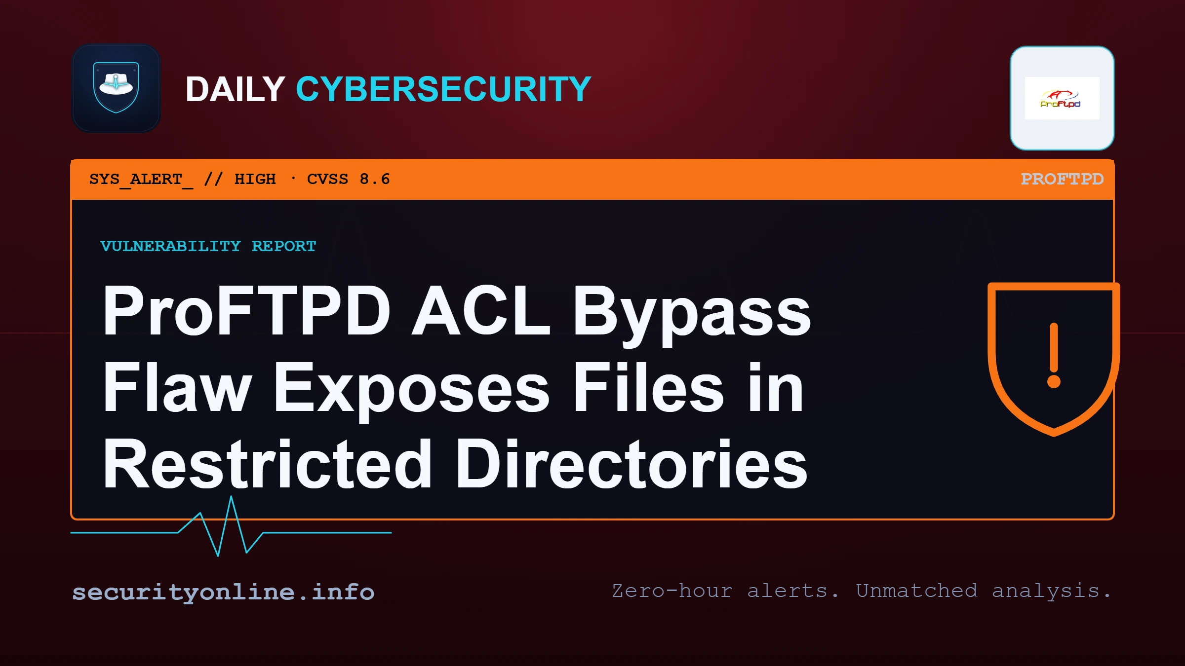 ProFTPD flaw CVE-2026-35025 lets users bypass directory limits