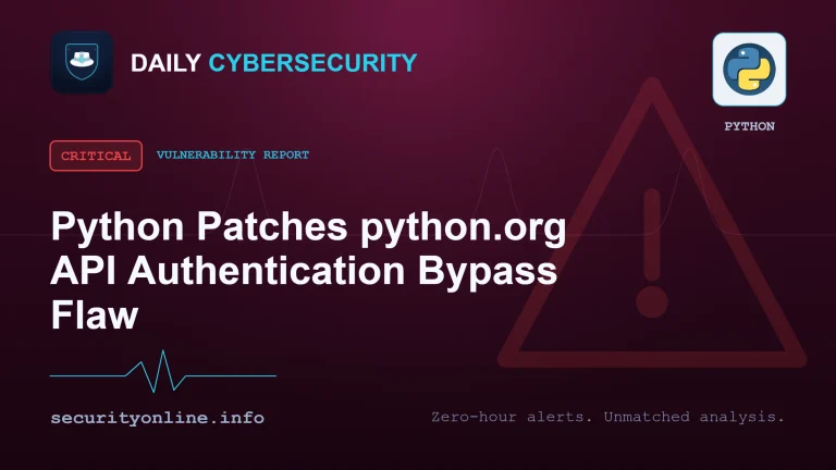 python.org authentication bypass affecting Python release metadata and download API