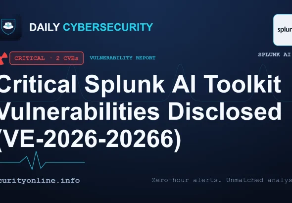 Splunk AI Toolkit vulnerabilities including OS Command Injection CVE-2026-20266