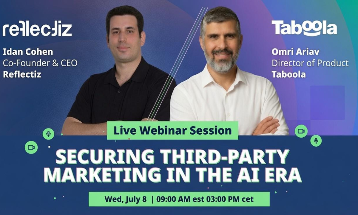 Reflectiz and Taboola Talk AI Marketing Script Security