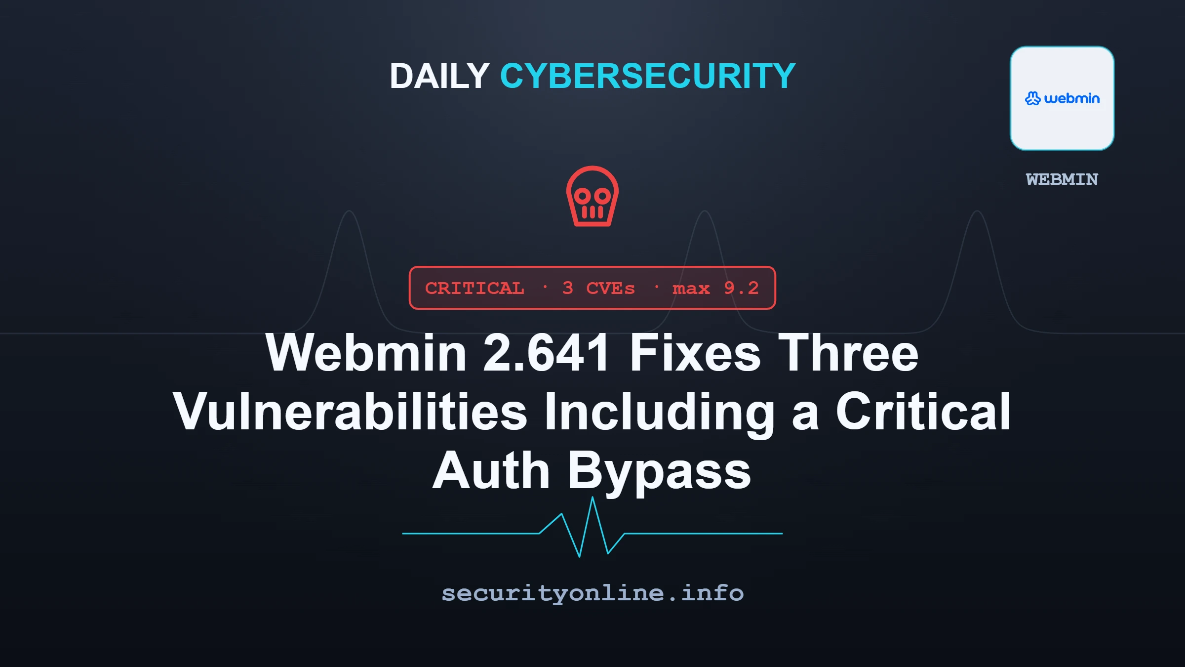 Critical Webmin flaws expose authentication bypass and data leaks
