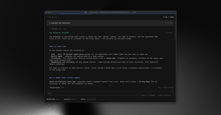 Grok Build open source release on GitHub with data sharing disabled