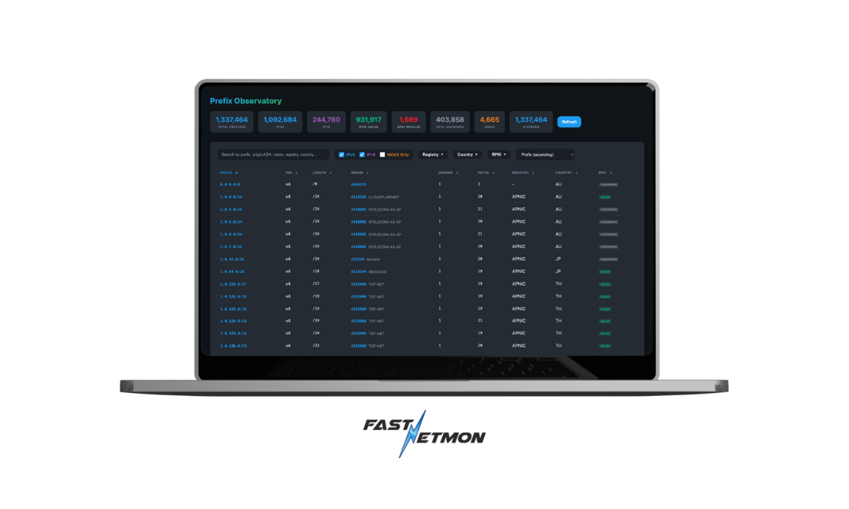 FastNetMon launches Netomics, a self‑hosted BGP tool for ISP