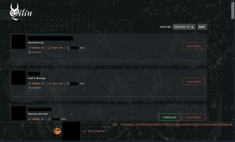 Qilin ransomware attack chain starting with a Palo Alto GlobalProtect CVE-2026-0257 authentication bypass