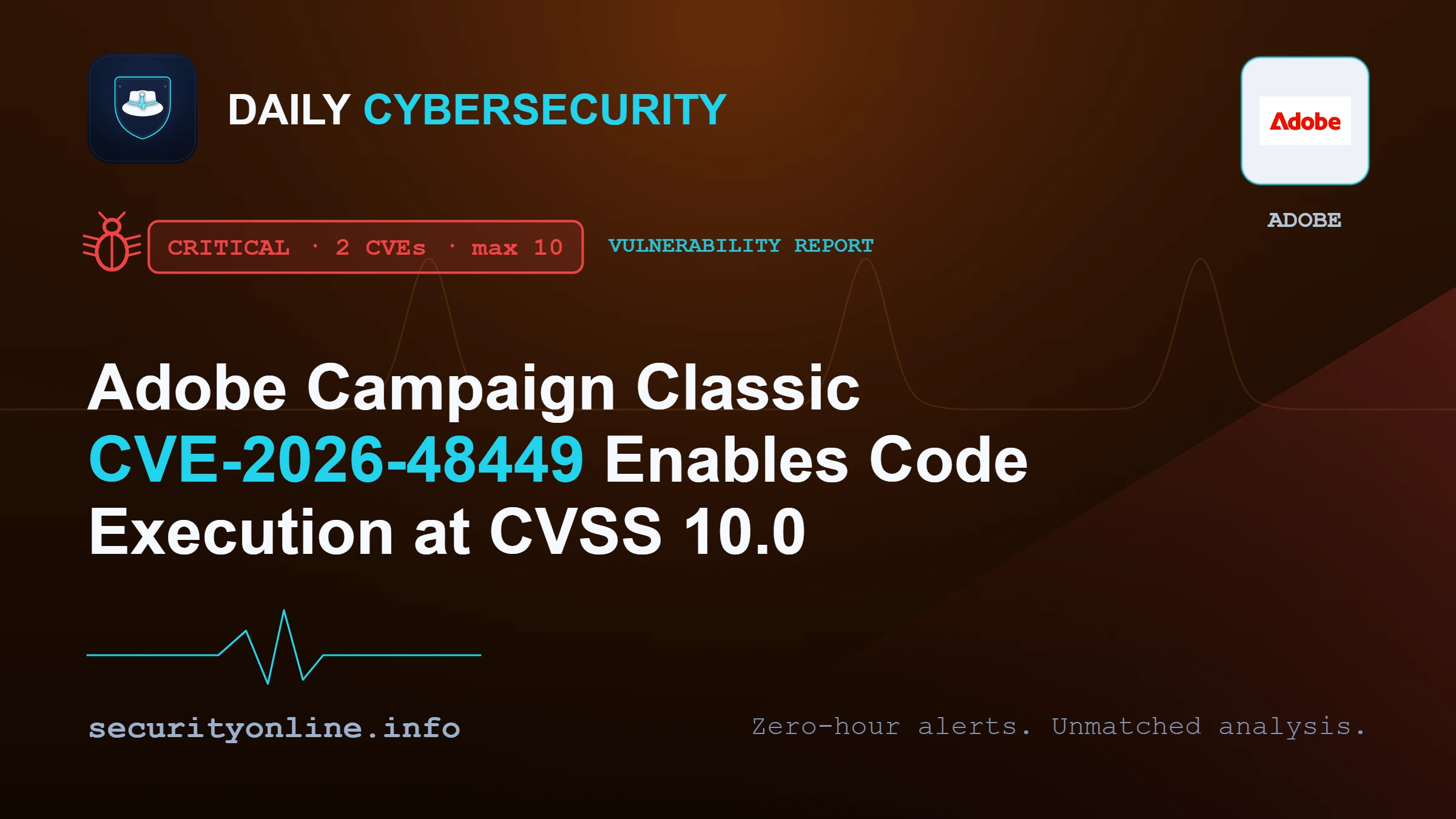 Adobe Campaign Classic CVE-2026-48449 arbitrary code execution vulnerability
