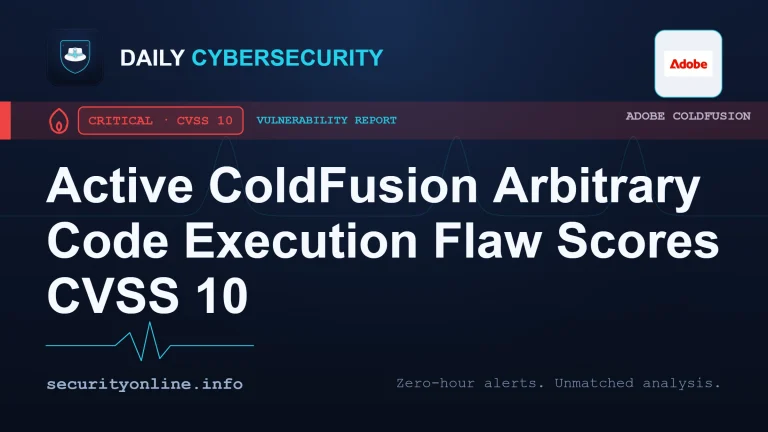 Diagram showing ColdFusion arbitrary code execution path traversal vulnerability.