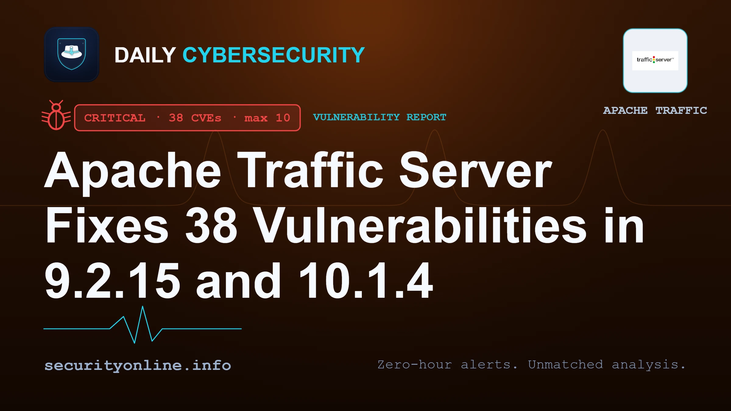 Apache Traffic Server vulnerabilities patched in 9.2.15 and 10.1.4 including request smuggling and memory-safety flaws