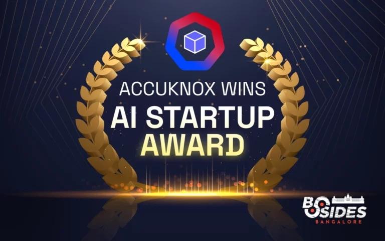 AccuKnox Wins Startup Award Again at BSides Bangalore 2026