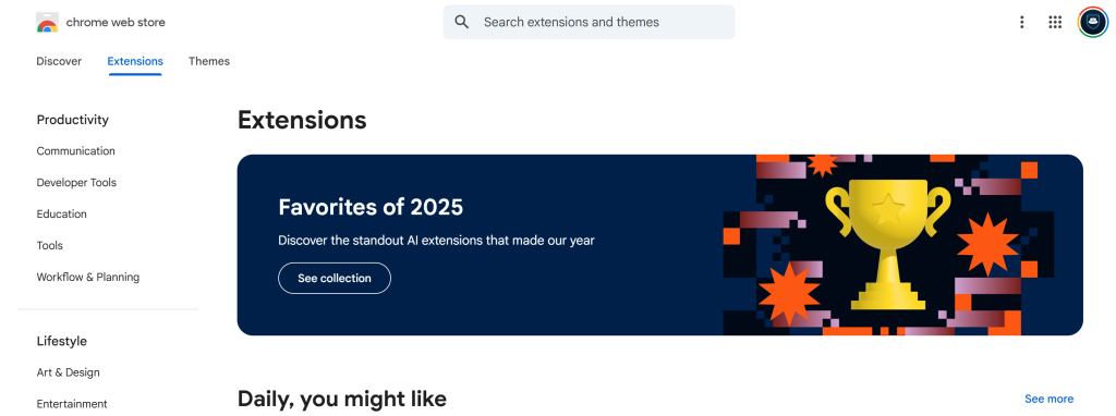 Google Chrome settings page showcasing the new auto-pin extensions option for toolbars