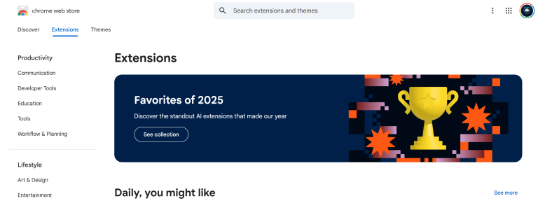 Google Chrome settings page showcasing the new auto-pin extensions option for toolbars