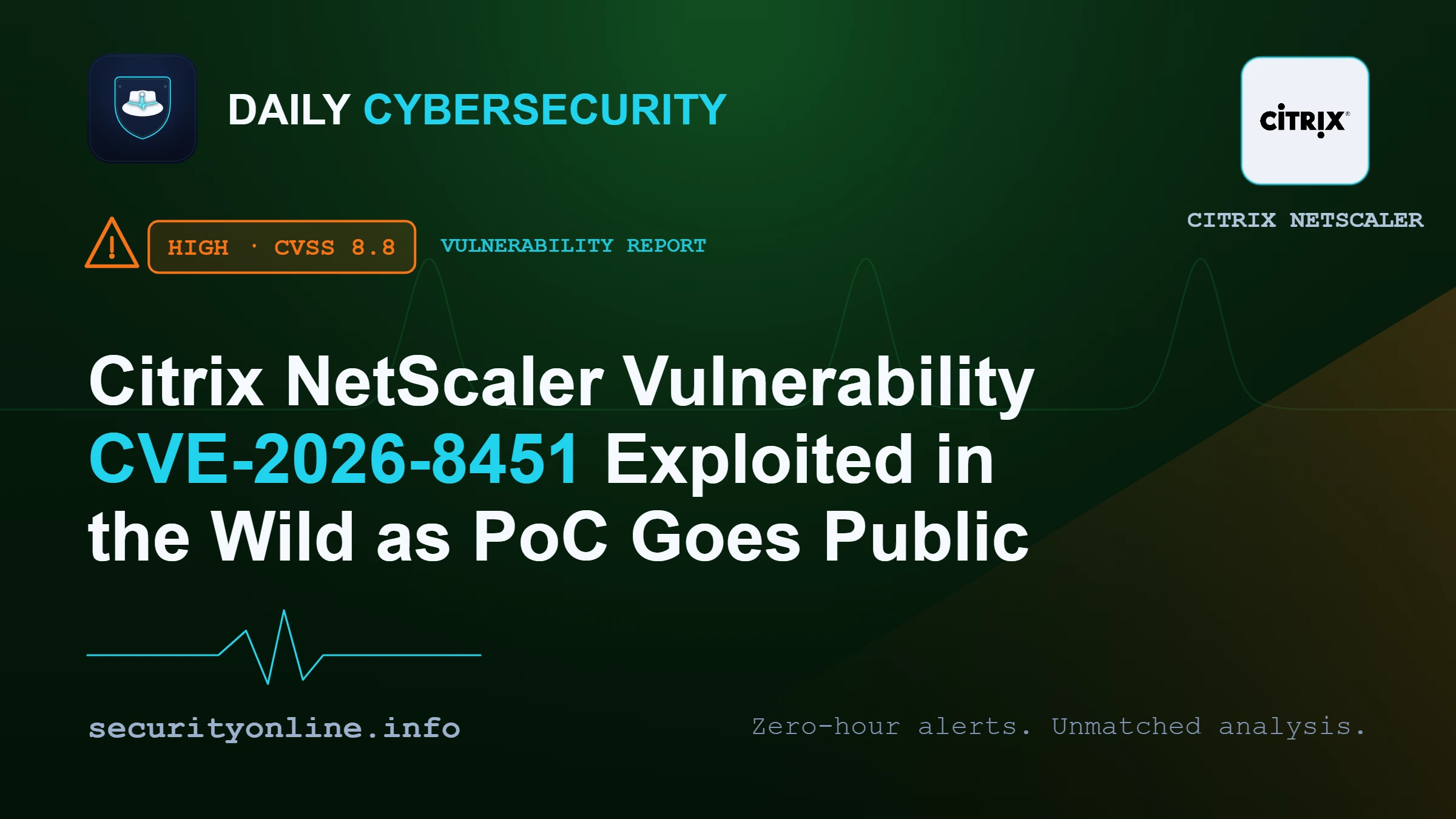 Citrix NetScaler vulnerability CVE-2026-8451 memory overread exploited in the wild
