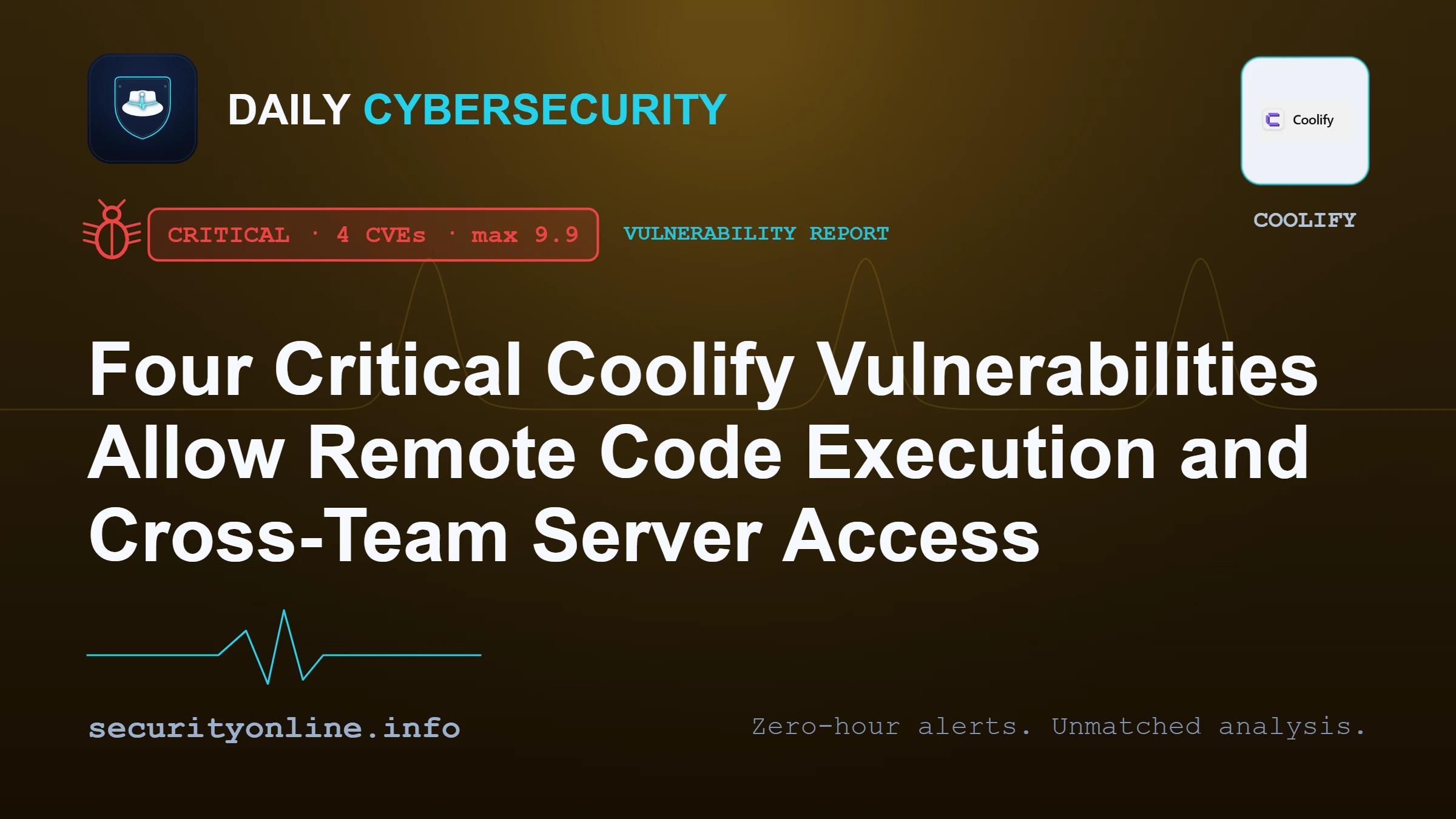 Coolify vulnerabilities enabling remote code execution and cross-tenant server access in the self-hosted PaaS