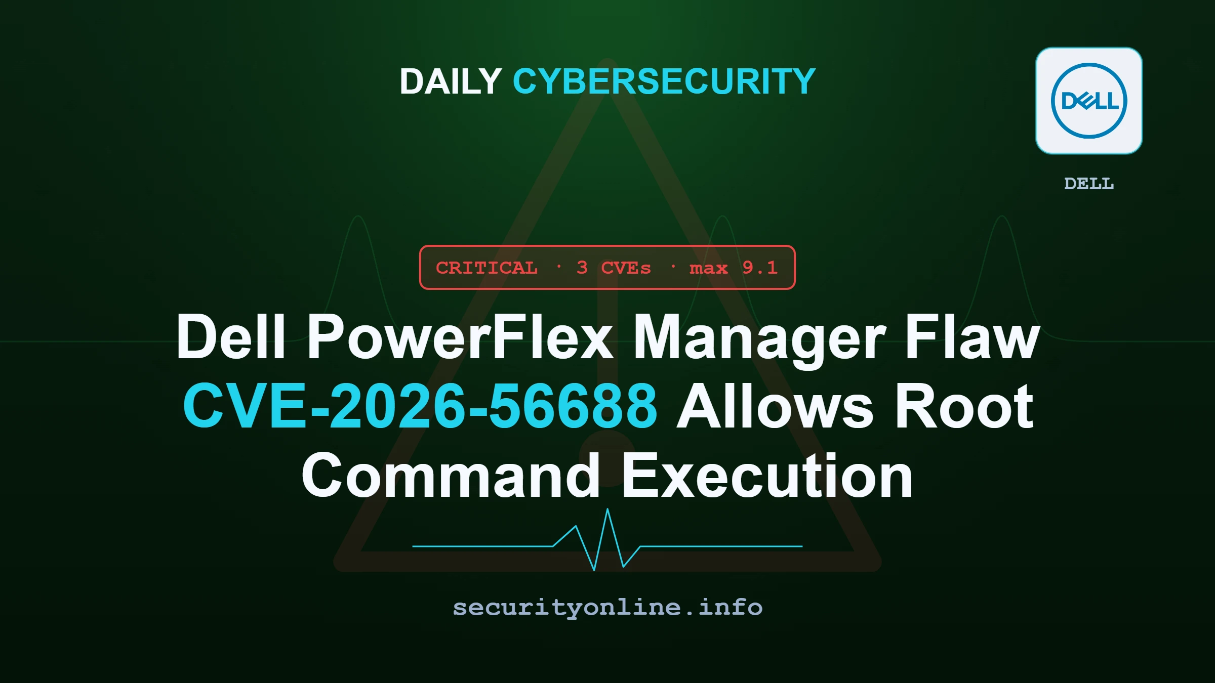 Dell PowerFlex command execution via CVE-2026-56688 OS command injection flaw