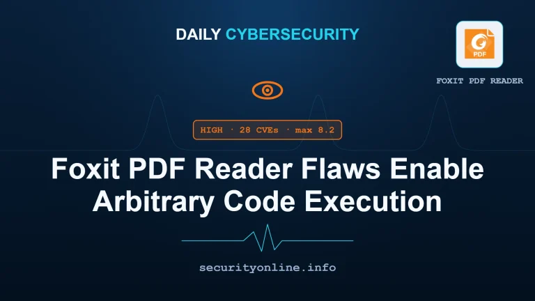 Foxit PDF Reader arbitrary code execution vulnerability patched in version 2026.1.2