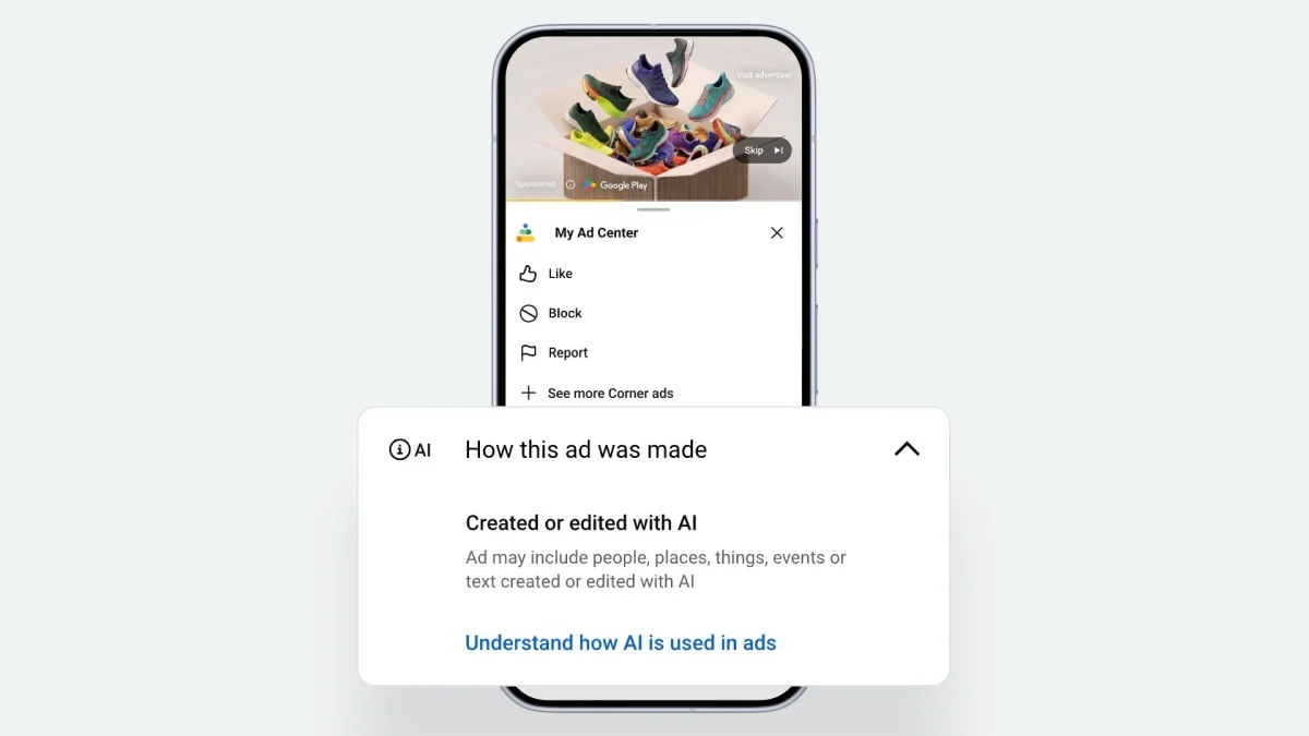 Google Introduces AI Labels for Ads on Search and YouTube