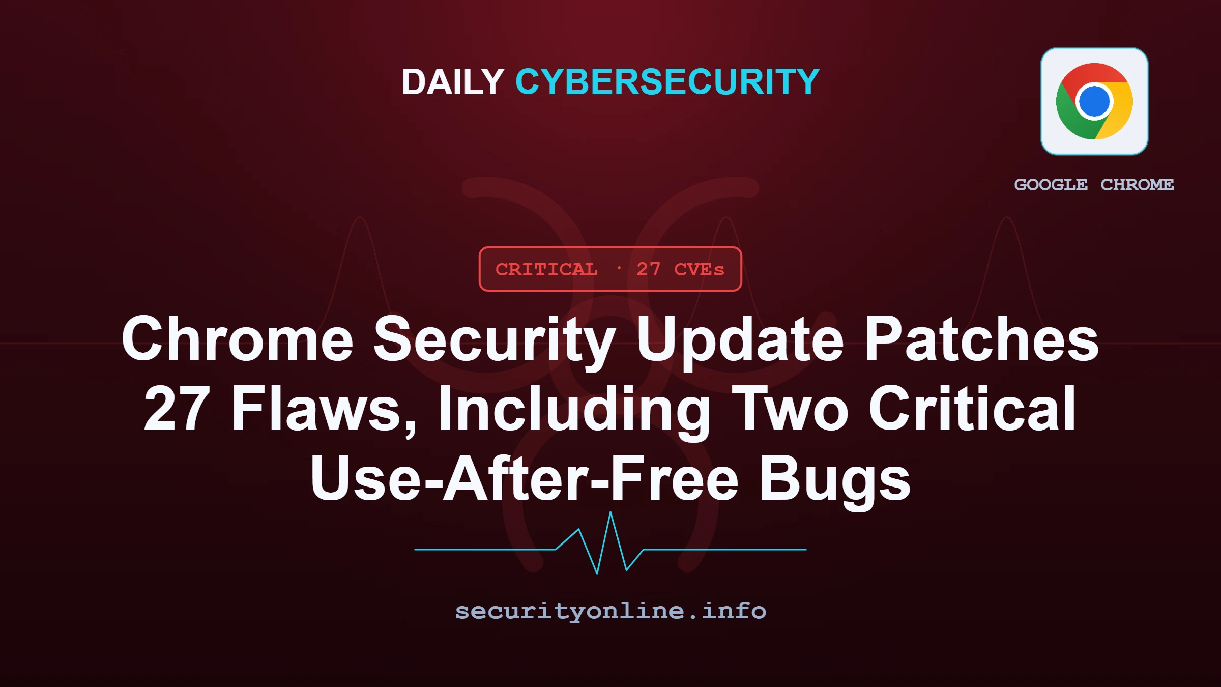 Google fixes 27 Chrome bugs, two critical use after free
