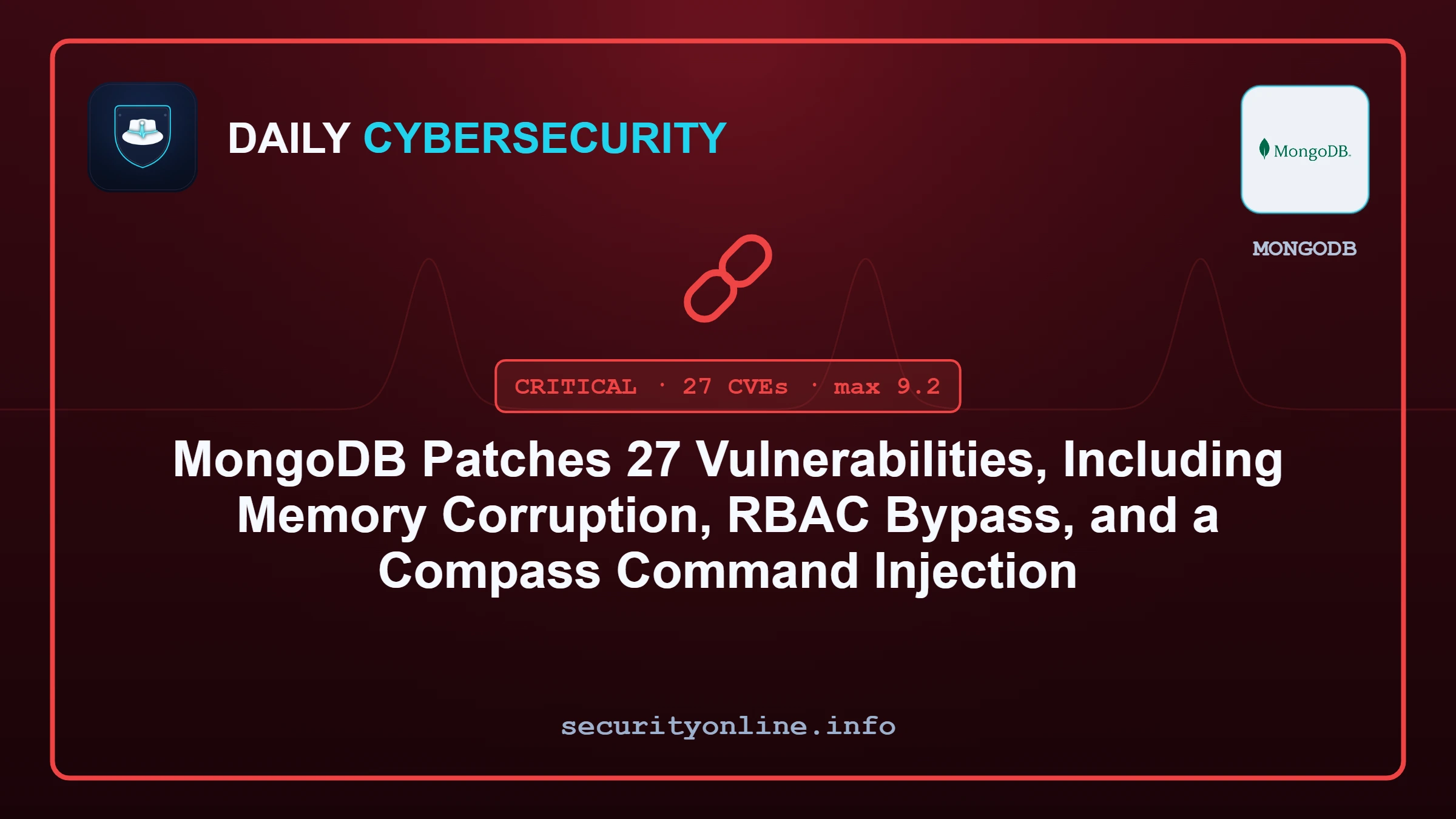 MongoDB patches critical flaw amid 27 new security vulnerabilities