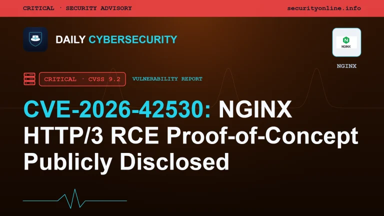 CVE-2026-42530 NGINX HTTP/3 RCE proof-of-concept exploiting a QPACK use-after-free