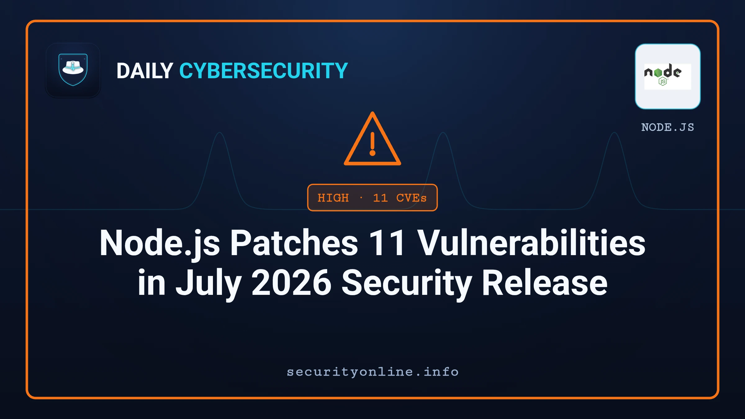 Node.js vulnerabilities patched in July 2026 including HTTP/2 use-after-free CVE-2026-56848