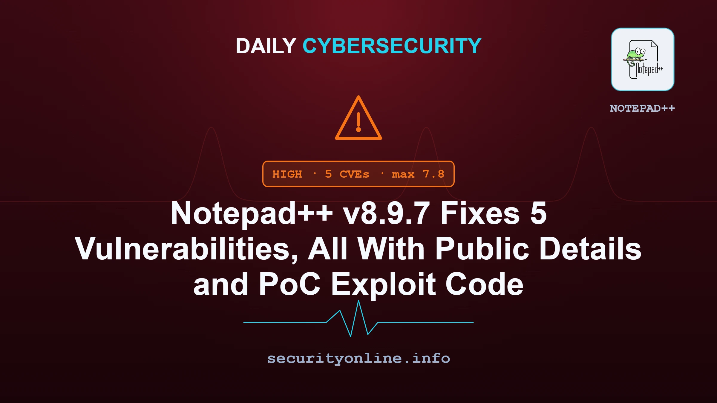 Notepad++ vulnerabilities public PoC exploit code path traversal CVE-2026-52886
