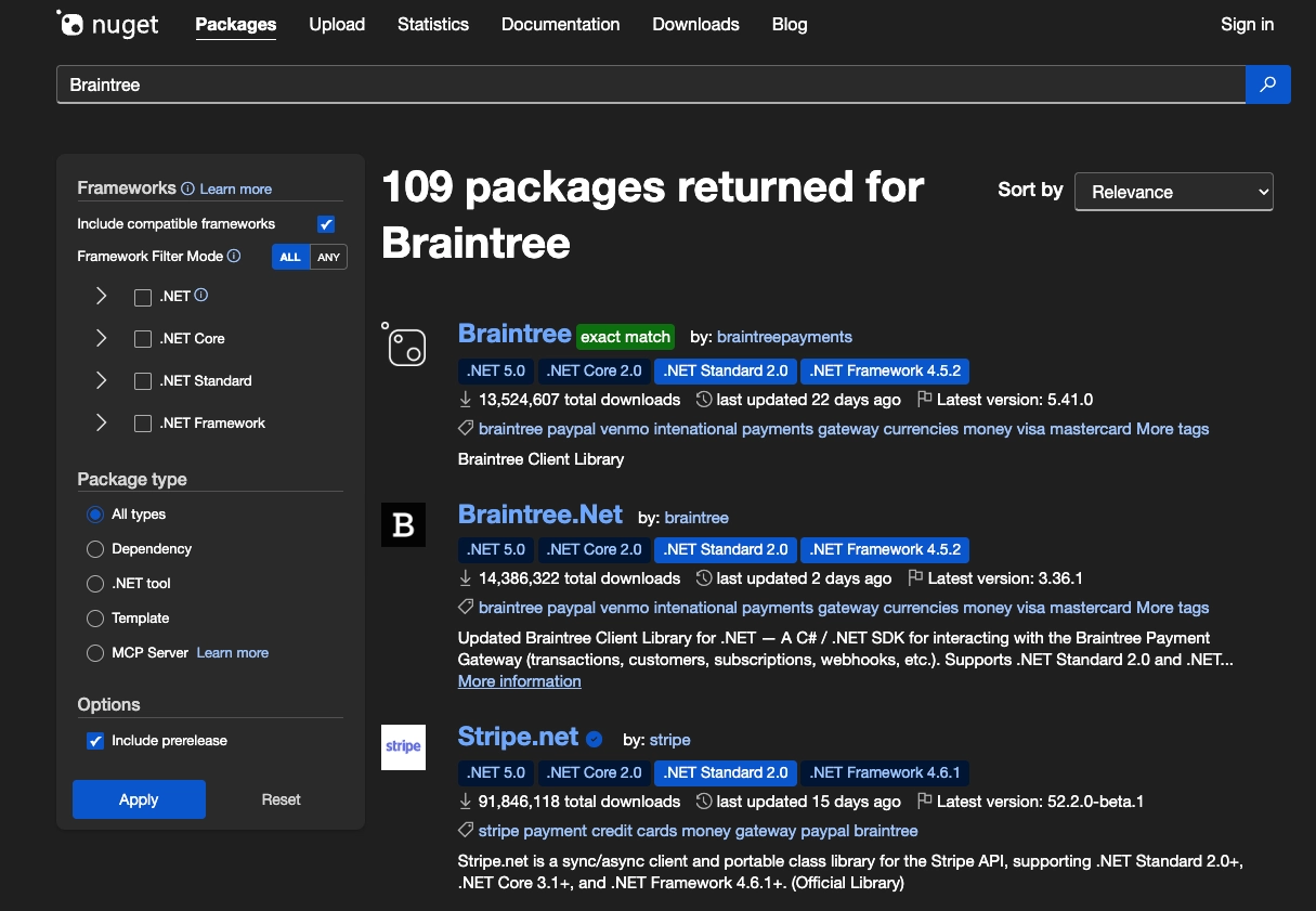 Malicious NuGet Package Steals Payment Data From .NET Developers
