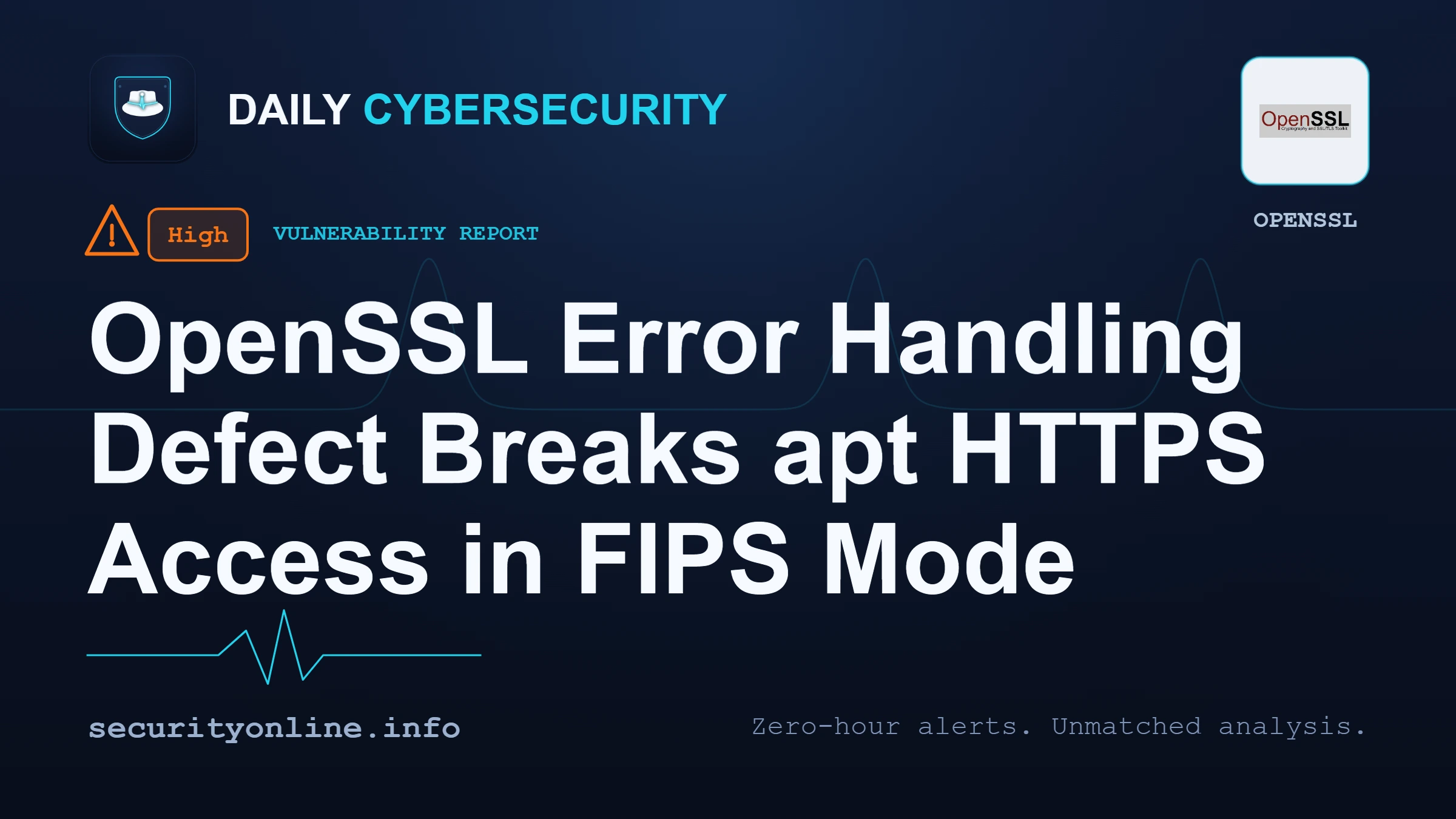 OpenSSL error queue bug disrupts apt HTTPS on Debian FIPS systems
