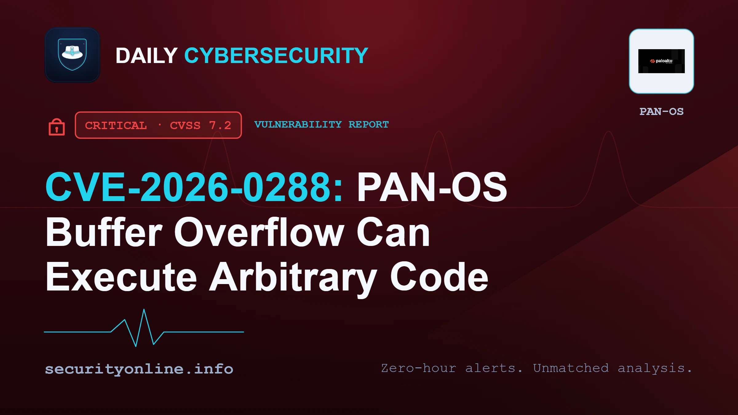 Critical CVE‑2026‑0288 buffer overflow exposes Palo Alto firewalls