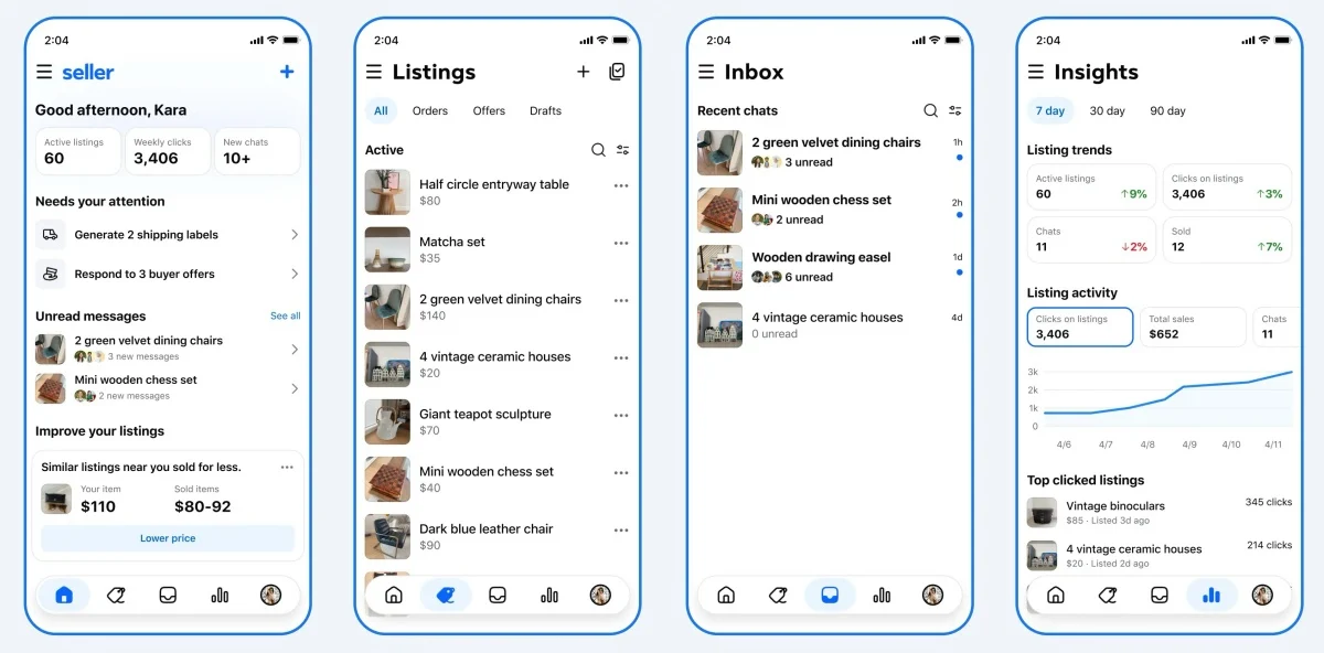 Meta rolls out Seller app to boost Facebook Marketplace commerce