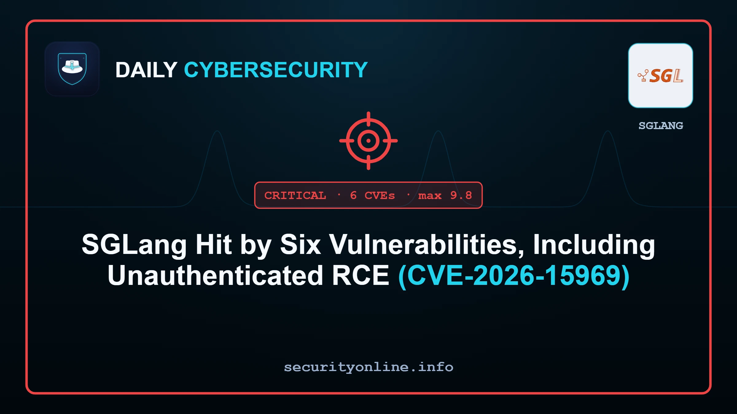 SGLang vulnerabilities unauthenticated remote code execution CVE-2026-15969