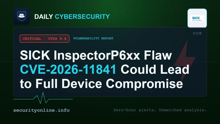SICK InspectorP6xx vulnerability CVE-2026-11841 exposing internal files via SOPAS FileSystemAccess