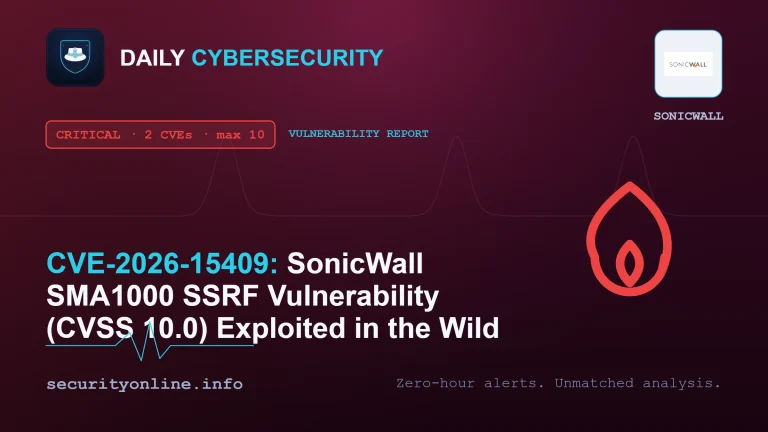 SonicWall SMA1000 SSRF vulnerability CVE-2026-15409 and CVE-2026-15410