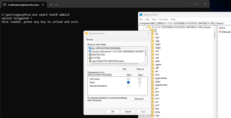 LegacyHive exploit public disclosure Windows privilege escalation flaw by Nightmare-Eclipse