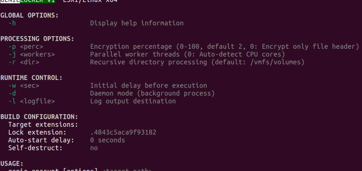 GenieLocker ransomware by Toy Ghouls targeting Russian manufacturing on Windows Linux ESXi