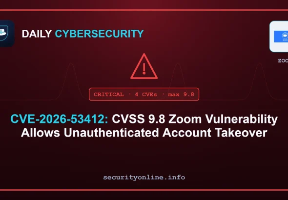 Zoom vulnerability CVE-2026-53412 account takeover flaw in Zoom Workplace for Windows