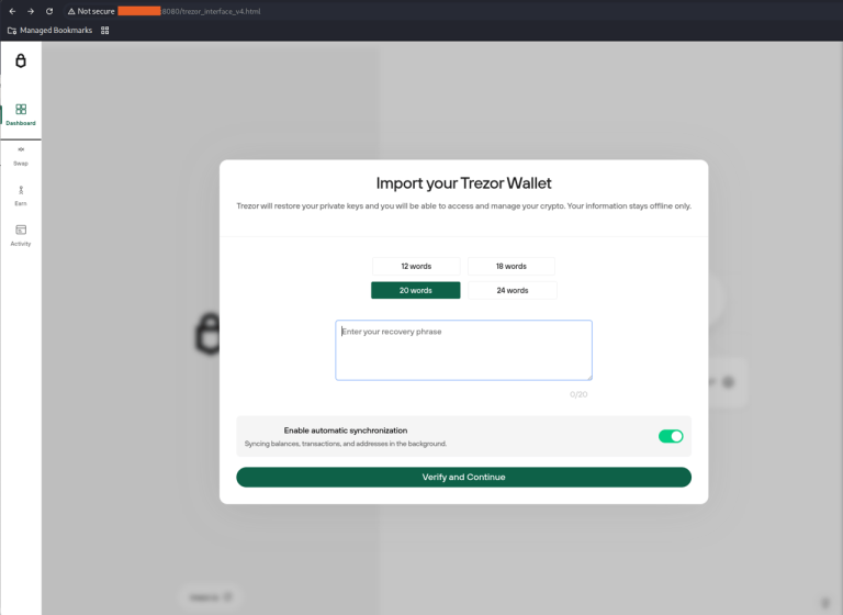 Operation ASTERIX crypto fraud attack chain showing vishing calls and fake wallet apps stealing seed phrases