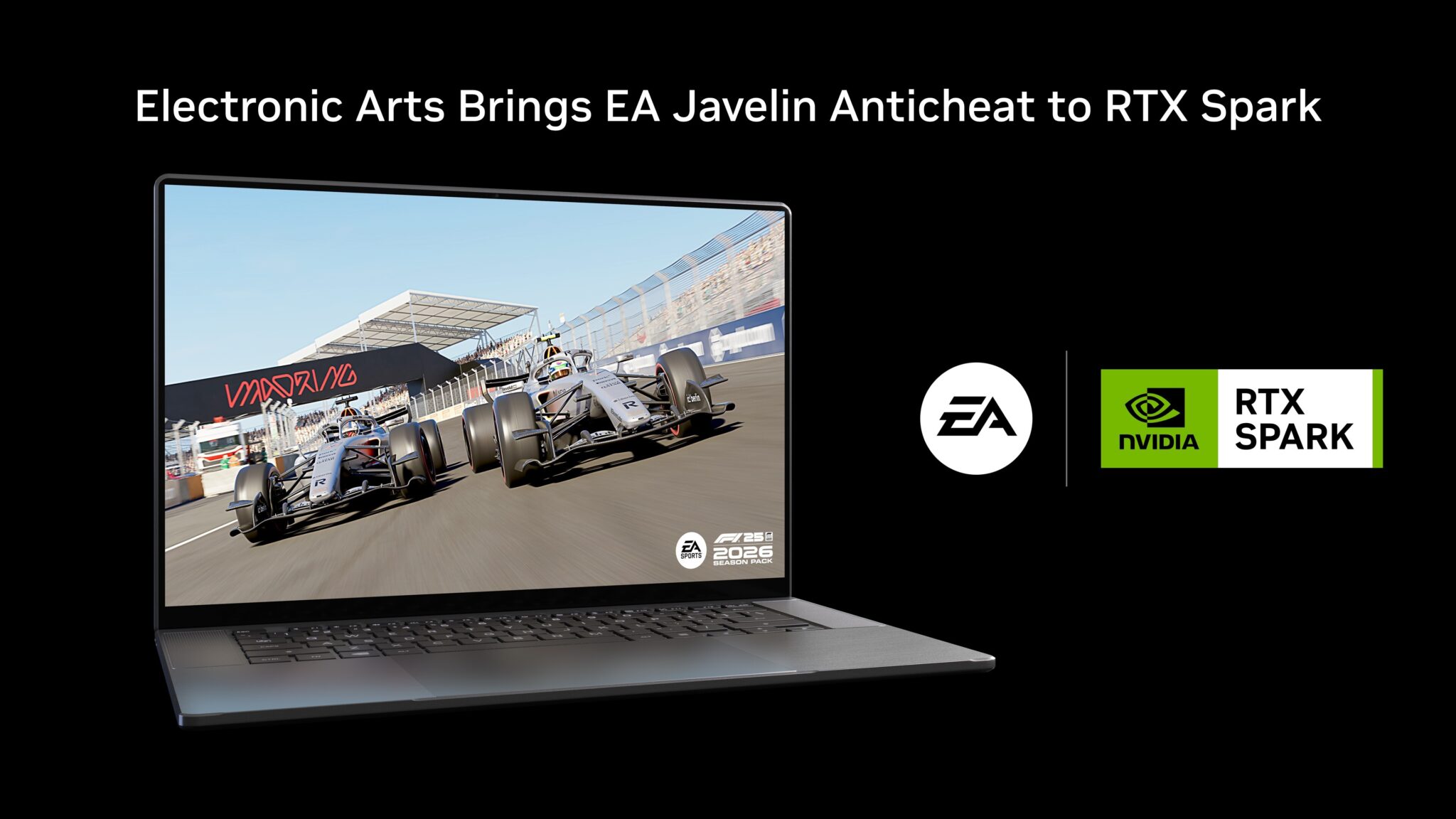 NVIDIA RTX SPARK enables Arm gaming, EA Javelin anti cheat