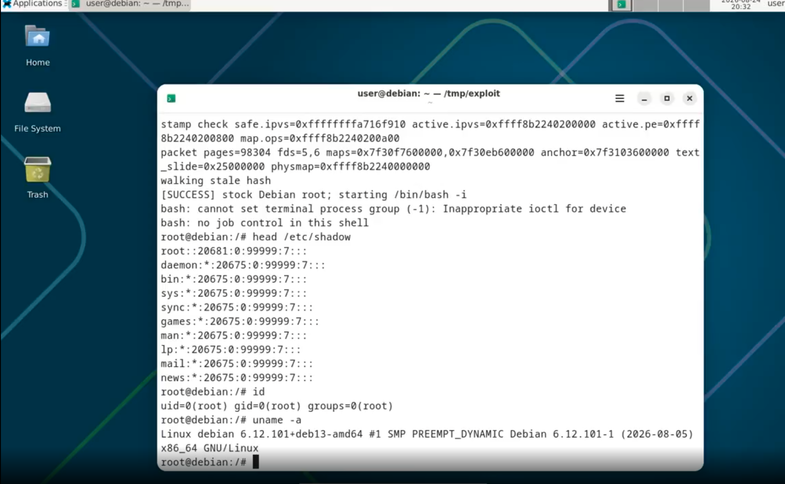 CVE-2026-80714 (CVSS 9.8): Linux Root Escalation PoC Out