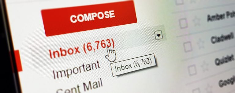 Google Gmail Verified Sender Program logo and political election campaign emails