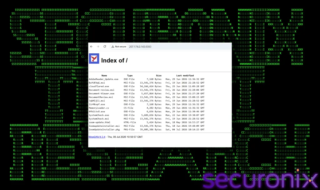 SMOKE#SCREEN campaign infection chain abusing ScreenConnect RMM through fake Zoom update phishing lures