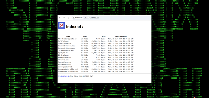 SMOKE#SCREEN campaign infection chain abusing ScreenConnect RMM through fake Zoom update phishing lures