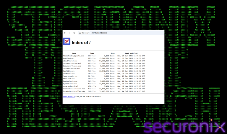 SMOKE#SCREEN campaign infection chain abusing ScreenConnect RMM through fake Zoom update phishing lures