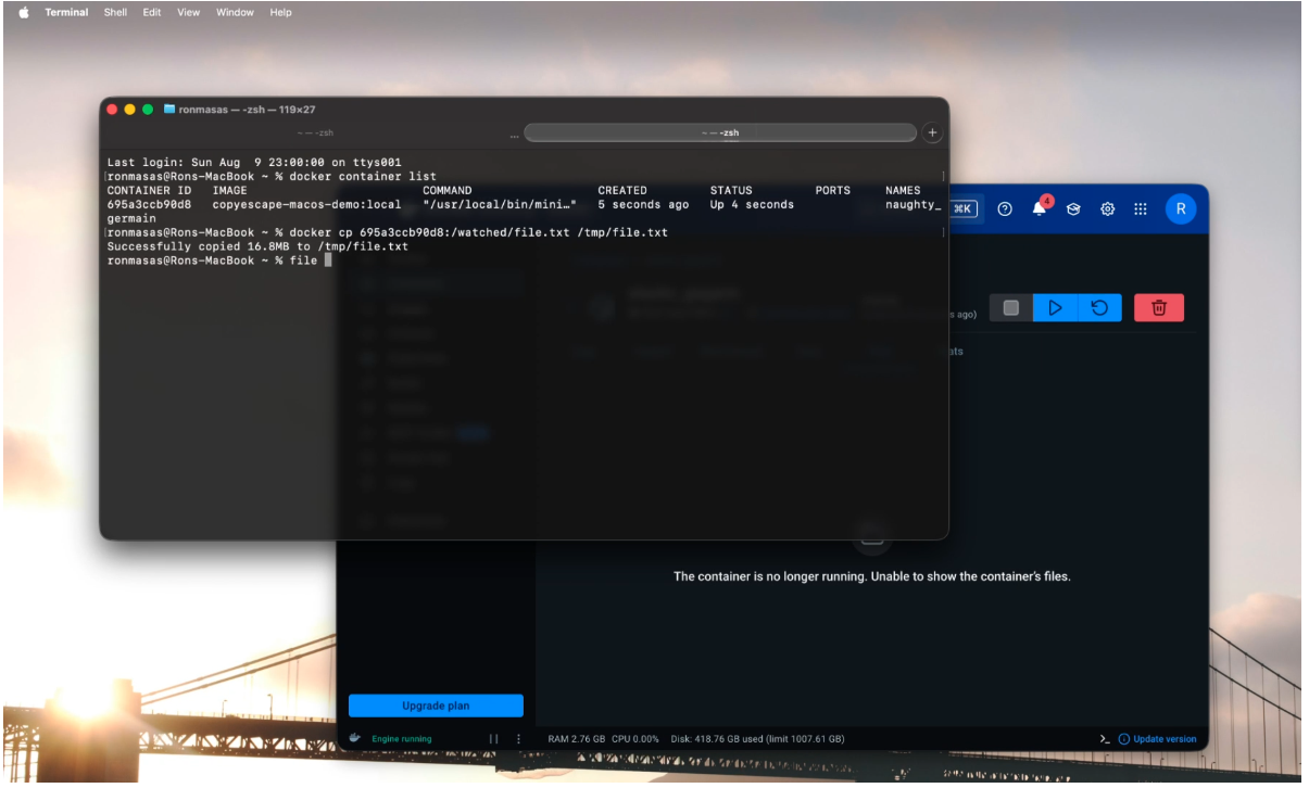 Docker CopyEscape bug lets attackers write files via docker cp
