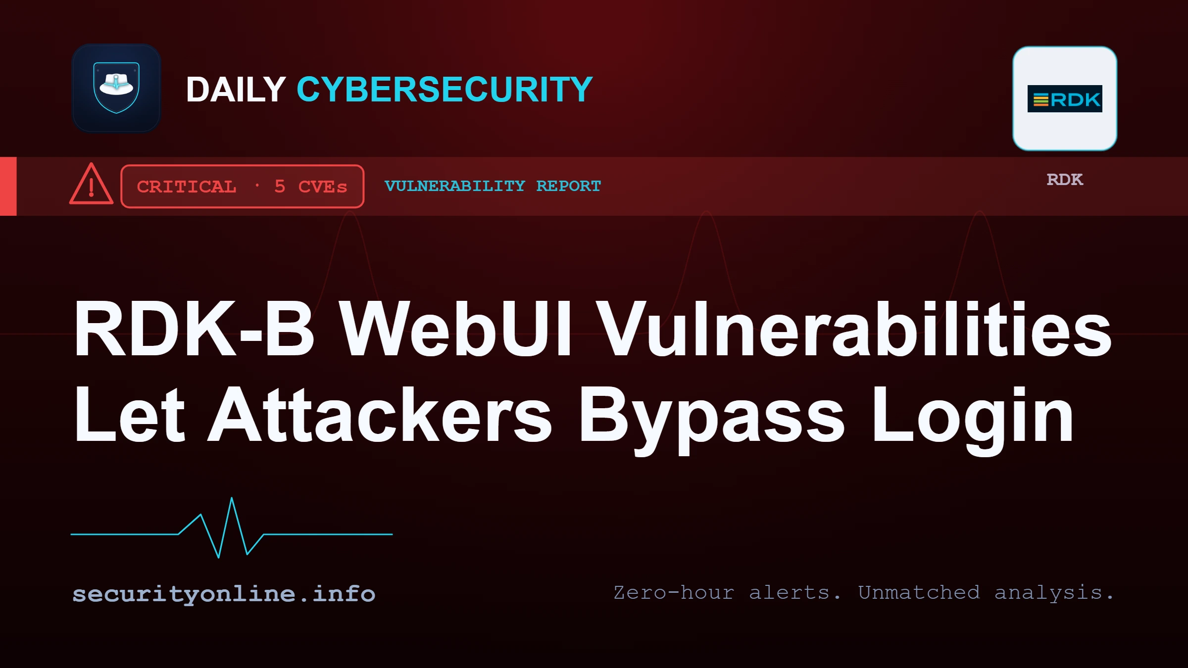 RDK-B WebUI vulnerabilities authentication bypass CVE-2026-19505 broadband gateway diagram