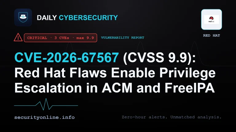 Red Hat privilege escalation vulnerabilities CVE-2026-67567 ACM and FreeIPA CVE-2026-11861 CVE-2026-13097 advisory